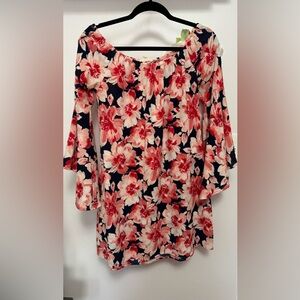 Floral mini dress